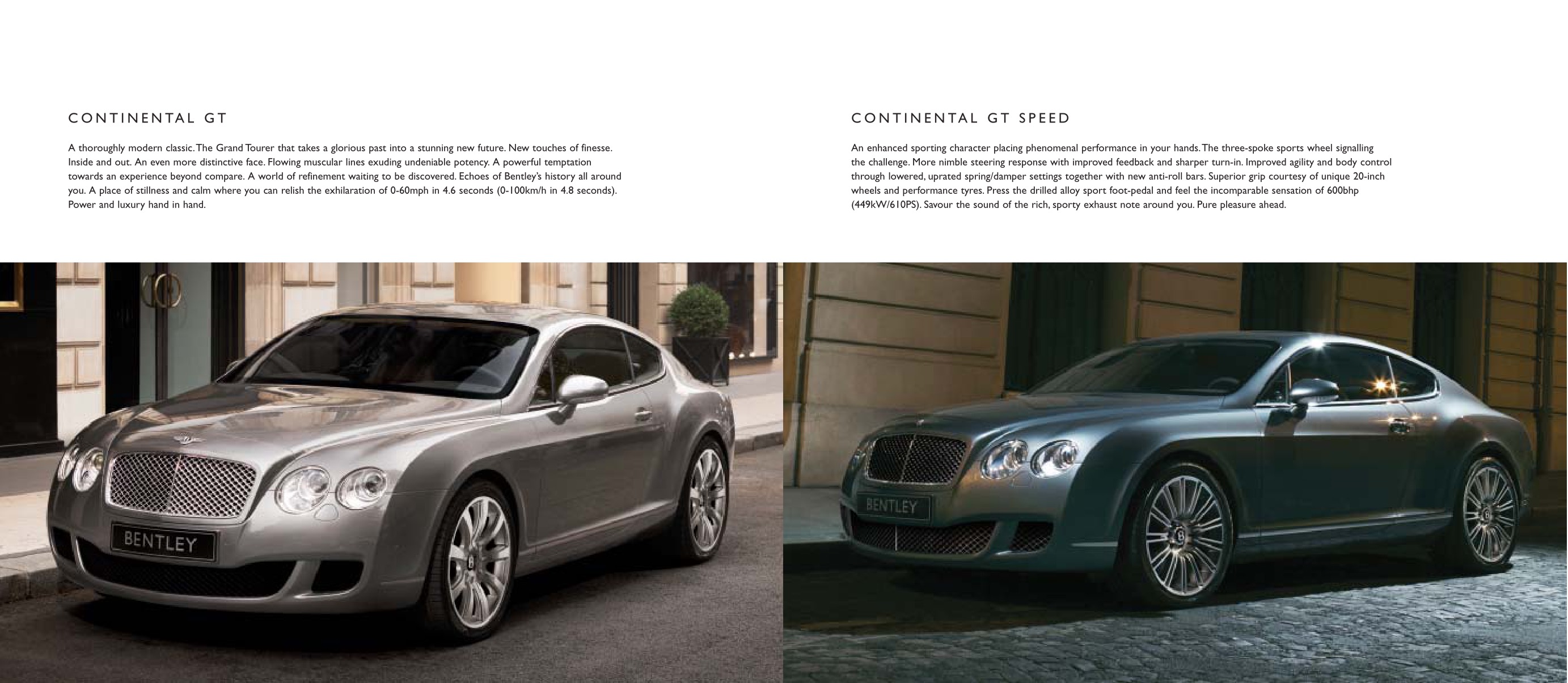 2008 Bentley Continental GT Brochure Page 2